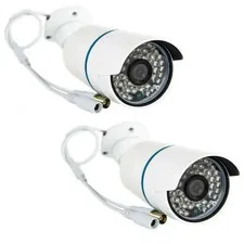 KIT 2X AHD CAMERA 3.6MM 5MPX 48 LED CCD IR PAL VIDEO SURVEILLANCE