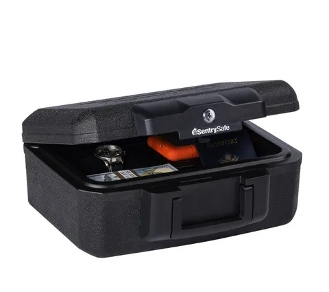 Sentry Fire Chest Fireproof Lock Box Hidden Money Cash Document Media Safe