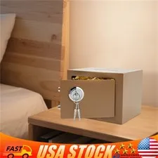 Mini Safe Box, Coin operated Security Box with Mechanical Keys Q235 Steel