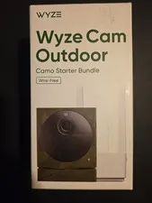Wyze Cam Outdoor Camo Starter Bundle Wire Free Security camera.
