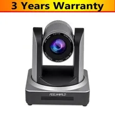 Feelworld POE20X 2.07MP IP Camera POE PTZ Camera 20X Zoom 1080P 60FPS for Live