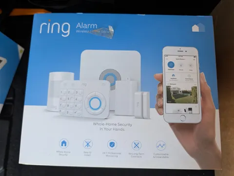 Ring Alarm Wireless Home Security System Wi-Fi Easy Install Alexa Indoor Keypad