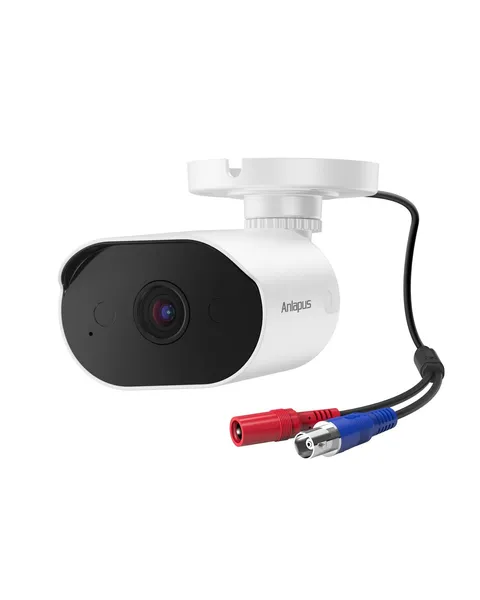 Anlapus 1080P HD-TVI Security Camera with Audio, 80ft Night Vision, IP66 Weat...