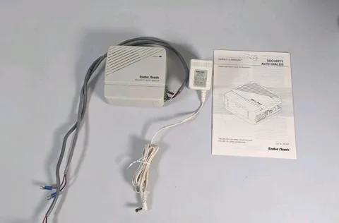 Vintage HTF Radio Shack Security Auto Dialer 49-434 Emergency  Message Telephone