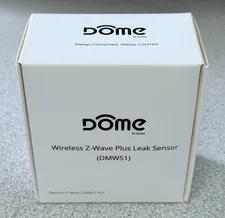 NEW sealed DOME DMWS1 Z-Wave Plus Leak Sensor Water Detector by Elexa