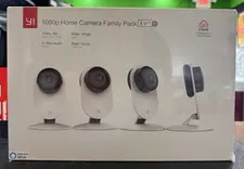 Kami 4-Pack YI 1080p TwoWay Audio WideLens Camera System Inbox*Night Vision*