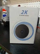 2K Indoor AI Window Security Camera – 2.4G WiFi Smart Motion Detection Nib