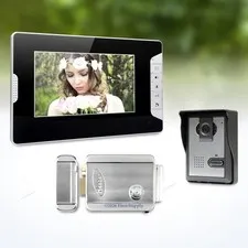 7inch Wired Video Door Entry Phone Call System with Mute Mode for Home Security