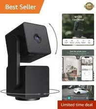 Smart Home Cam Pan V3 - 1080P Camera with Alexa & Google Assistant Compatibility