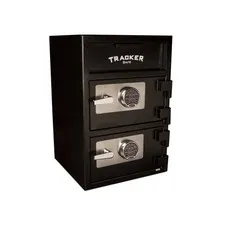 Tracker Safe, 5.73 cu. ft. Double Door Deposit Safe, Lock Type Electronic,
