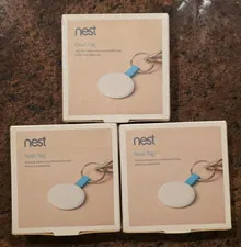 Lot of 3 Google Nest Tags H13000ES White Sealed