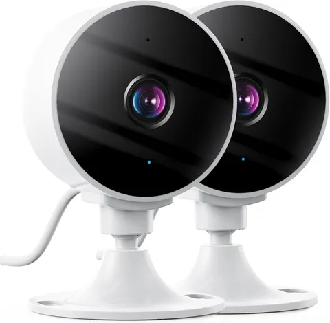 Elelink 2K Wireless Security Camera Indoor Pet Monitor Night Vision Two-Way Audi