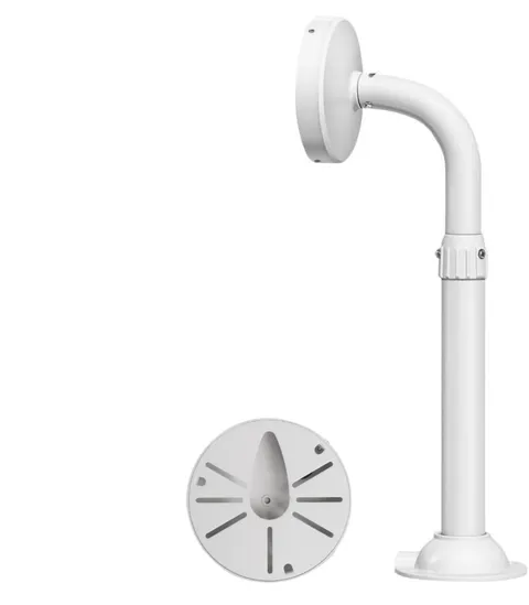 11.8-23.6" Telescopic Adjustable J-Shaped Mount - Wall & Ceiling Bracket for ...