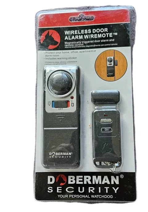 Doberman Security Wireless Door Alarm with Remote P/N SE-0119 New