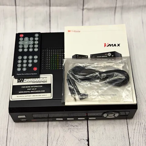 Digital Watchdog VMAX 4-Channel CCTV DVR Recorder w/ Remote Manual