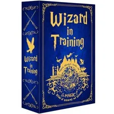 Ulixu Wizard Book Safe Real Pages Hollow Book Hidden Storage 3-Digit