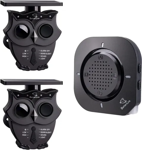 1/2 Mile Long Range Solar Wireless Driveway Alarm System IP65 Weatherproof Outdo