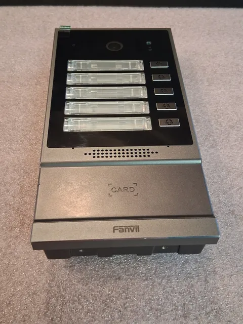 Fanvil i63 Video Door Phone with 5 speed-dial buttons PoE support