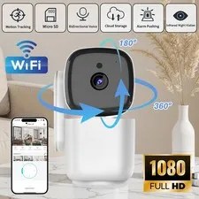 360° Camara De Seguridad WIFI HD 1080P Inalambrica Para Casa Interior Con Audio
