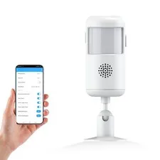 WiFi Infrared Motion Sensor Alarm, Phone and Text Notifications(Value-Added S...