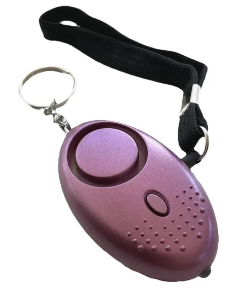 PERSONAL ALARM Mayday Mini Alarm Self Defense Emergency Keyring/Clip Flashlight