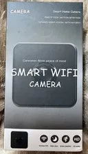 Smart WiFi Camera IP/Network Indoor Black Wi-Fi Night Vision Motion Detect 1pc