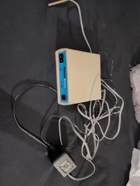 Control Products Freeze Alarm FA-I-CCA w/Power Adapter & Sensor