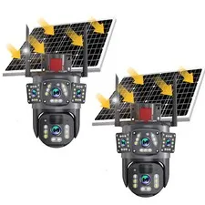 Camaras De Seguridad Wifi Exterior Inalambrica Con Vision Nocturna Video