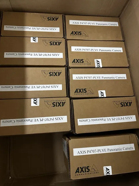 Axis AXIS P4707-PLVE Panoramic IP/Network Wired Camera, 1 Camera Included