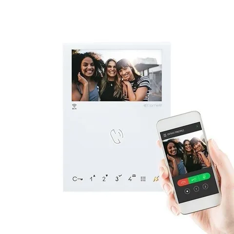 Mini WIFI R Handsfree Monitor. Facial + Alexa (2-Wire)