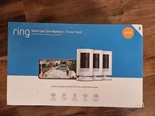 Ring Stick up Cam Indoor/Outdoor Security Camera - 2 cameras