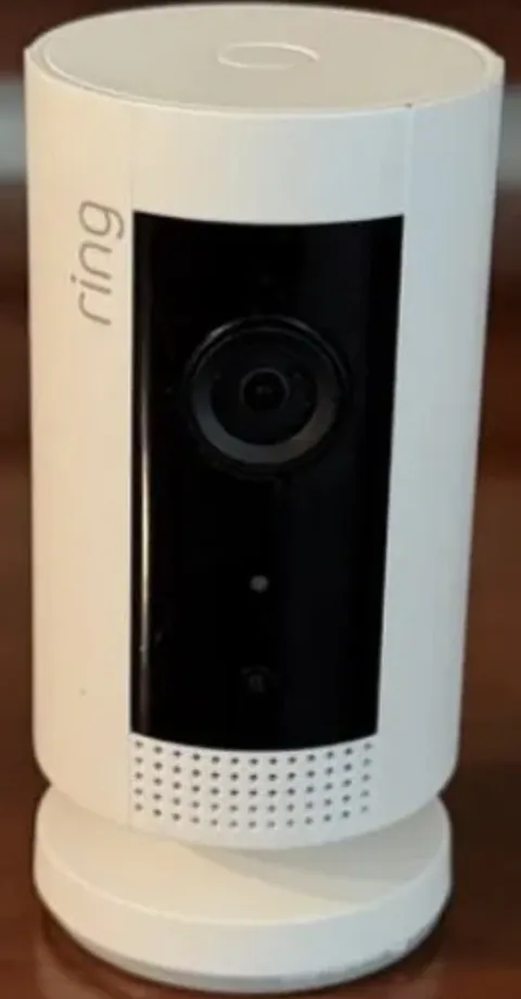 Ring 1st Gen Indoor Cam Plug-in Security Camera 1080p HD Video