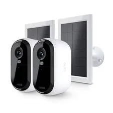 Arlo VMC3250-100NAS Essential 2-Camera Outdoor Wireless 2K + 2 Solar Panels