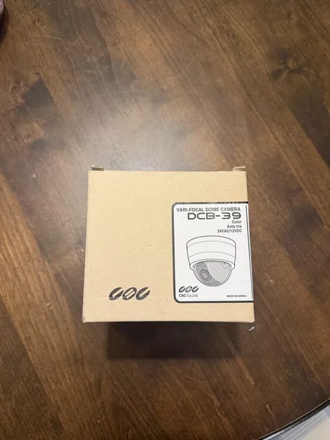Vari-Focal Dome Camera DCB-39 DOME SECURITY CAMERA Color Auto Iris 24VAC/12VDC