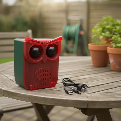 Solar Outdoor Motion Sensor Alarm,13 Sounds,130db | ncluding Dog Barking&Guns...