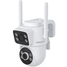 ARCCTV 4MP Dual Lens Security Cameras Outdoor Wireless WiFi Audio 360° PTZ View
