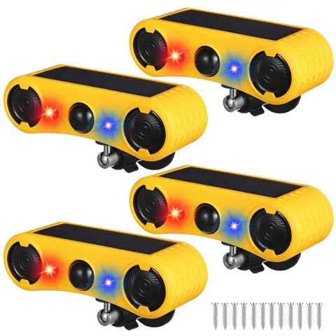 Solar Powered Motion Detector x4