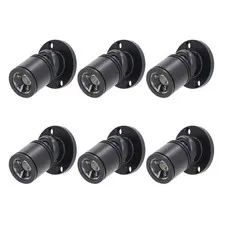 KONPWAY Dimmable 12V LED Mini Spotlights for Display - Warm White - 6 Pack