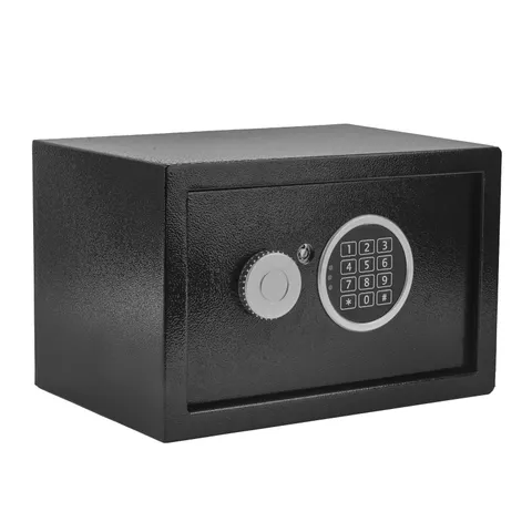 Safe Box 0.43 Cubic Feet Steel Security with Digital Keypad-Electronic Safe f...