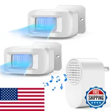 Freetim Driveway Alarm Motion Sensor - Driveway Alarms Wireless Outside