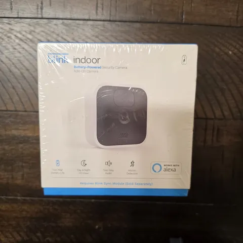 Blink Indoor Add-on Security Camera (Sync Module Required) BCM00410U, NEW/SEALED