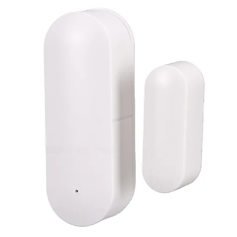 Door Sensor White Magnetic Induction Real Time Monitoring WiFi Smart Door Se CX4