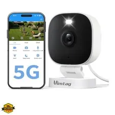 Security Camera Outdoor Indoor, 2.5K Cameras for Home Security Pet/Dog, Color...