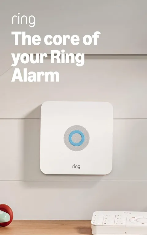 Alarm Base Station (2Nd Gen) — 104 Db Siren, Built-In Backup Battery, Connects t