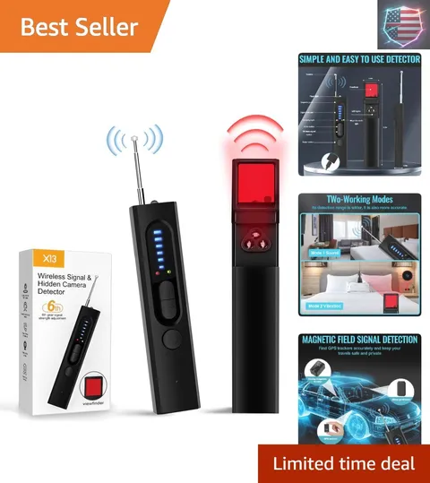 Hidden Camera Detectors, Anti-Spy Camera Finder Detector, Bug Detector, GPS H...