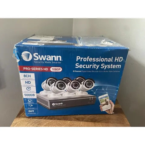 Swann Professional HD CCTV Security System PRO-Series HD 1080P 6 Cameras