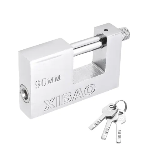 Shipping Container Lock with 3 Keys High Security Padlock (3-3/8 Inch)