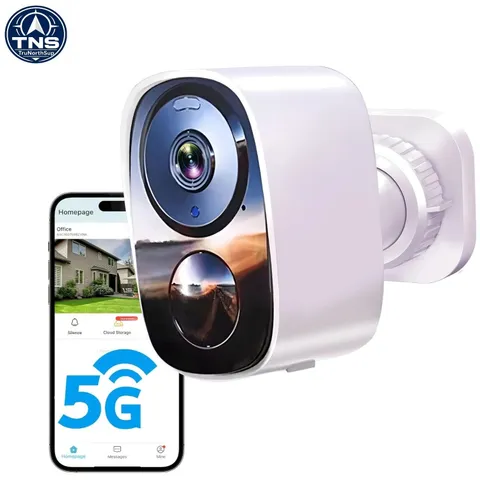 2026 Wireless Outdoor Security Camera 2K Full-Color Night Vision  Waterproof