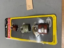 3PC Sterling Pro Lock LL003 Steel  Locks  New  good for luggage