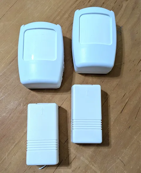 2 Honeywell Home 5816 2-Zone Door/Window Transmitter and Motion Detectors